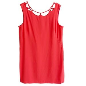 NEW Trina Turk Coral Lily Lizbeth Sleeveless Dress 16